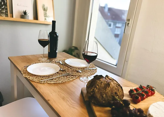 דירה Neu Life&work 2-4-betten Mit Stehschreibtisch Am Uni-klinikum אסן